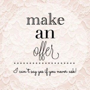 You desire? MAKE AN OFFER!